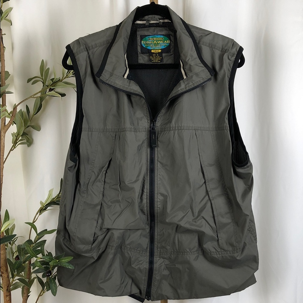 Vintage TerrAWear Tech Packable Vest Sz XL (M1)